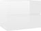 vidaXL - Wastafelkast - 60x38,5x45 - cm - bewerkt - hout - hoogglans - wit