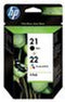 HP 21/22 - Inktcartridge - Zwart en Kleur - (2 stuks)