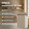 Nince Wasmand 141L - 2 Vakken - Uitneembare Waszakken - Bamboe - Beige