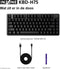 Sony Inzone KBD-H75 - QWERTY Gaming Toetsenbord - Rapid Trigger Technologie 8000Hz Polling Rate