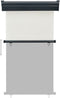 vidaXL - Balkonscherm - 105x250 - cm - crèmekleurig