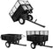 vidaXL - Kiepwagen - voor - zitmaaiers - 300 - kg