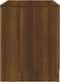 vidaXL - Nachtkastjes - 2 - st - 45x34,5x44,5 - cm - bewerkt - hout - bruin - eikenkleur