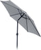 Feel furniture – Parasol – Kantelbaar – 3 meter – Lichtgrijs