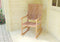 VKT Schommelstoel Teak Schommelstoel relax, L177x89xH93 cm, Hoogte rugleuning 110 cm, Breedte stoel incl. armleuning 58 cm, Diepte van de ronde delen onder 90 cm. Inclusief bevestigingsmaterialen