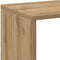 vidaXL - Kamerscherm - / - boekenkast - 67x25x161,5 - cm - hout - artisanaal - eiken