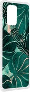 Hoesje Siliconen Geschikt voor Samsung Galaxy S10 Lite - Design Backcover siliconen - Meerkleurig / Monstera