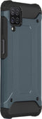 iMoshion Hoesje Geschikt voor Samsung Galaxy A12 Hoesje - iMoshion Rugged Xtreme Backcover - Donkerblauw