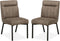 MX Sofa Eetkamer stoel Jagger - Taupe (set van 2 stuks)