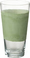 J-Line vaas Delph - glas - transparant/groen - extra small - 25 cm hoog