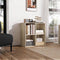 Woltu Boekenkast - 4 Vakken - 29x59,8x59,6cm - Wit