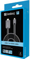 Sandberg 136-21 - USB-C to HDMI Kabel - 4K @ 60 Hz - Zilver