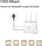 TP-Link TL-PA7017P KIT - Powerline Adapter - 1000 Mbps - Zonder WiFi