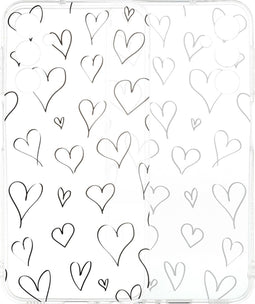 imoshion Hoesje Geschikt voor Samsung Galaxy A25 (5G) Hoesje Siliconen - imoshion Design hoesje - Meerkleurig / Hearts