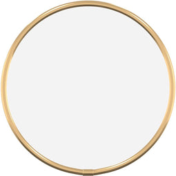 vidaXL - Wandspiegel - rond - Ø20 - cm - goudkleurig