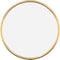 vidaXL - Wandspiegel - rond - Ø20 - cm - goudkleurig