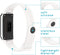 iMoshion Bandje Geschikt voor Samsung Galaxy Fit - iMoshion Siliconen bandje - Wit