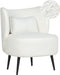 Fauteuil OTSBY Bouclé Crème