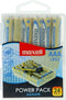 Maxell 790268 - Opbergdoos AAA-batterijen - 24 stuks - Multi-color