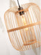 GOOD&MOJO Vloerlamp Hokkaido - Bamboe - 63x36x176cm - - Staande lampen voor Woonkamer - Slaapkamer