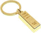 Metalmorphose sleutelhanger goudstaaf