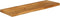 vidaXL - Tafelblad - met - natuurlijke - rand - 100x30x3,8 - cm - massief - mangohout