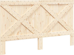 vidaXL - Hoofdbord - 180x104 - cm - massief - grenenhout