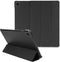 Selencia Tablet Hoes Geschikt voor Samsung Galaxy Tab S6 Lite (2022) / Tab S6 Lite - Selencia Nuria Vegan Lederen Trifold Bookcase - Zwart