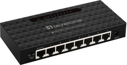 LevelOne GEU-0821 - Managed Switch - 8x Gigabit Ethernet - 5V DC