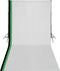 vidaXL Fotostudioset met 3 katoenen achtergronden en frame 3x3 m
