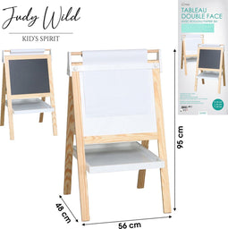 Fornord Krijt- en Papierbord - 2 in 1