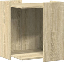 vidaXL - Kattenbakkast - 42x42x51 - cm - bewerkt - hout - sonoma - eikenkleurig