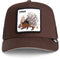 Goorin Bros Prick - Trucker Cap - Geborduurde cactus met tekst - Bruin