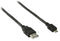 ValueLine 0.5m - USB 2.0 - Micro USB kabel voor opladen en synchroniseren - Zwart