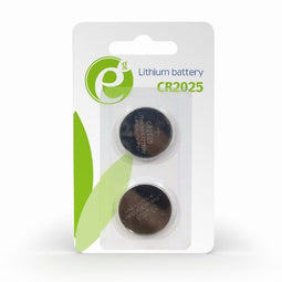 Gembird EG-BA-CR2025-01 - Wegwerpbatterij CR2025 - Lithium 160mAh (2 stuks)