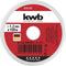 kwb 925120 Muursnoer 1,2 mm Rood 100 m