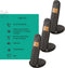 Logicom - ILOA 350 - Huistelefoon Draadloos Trio - zonder antwoordapparaat - 3 Handsets - Dect telefoon - Zwart