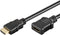 Nedis - High Speed HDMI-Kabel met Ethernet - 4K@30Hz - 1 m - Zwart