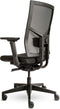 Workliving Zuidas Mesh Black Edition - Bureaustoel Ergonomisch Design (N)EN 1335