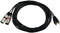 Omnitronic 3022522E - XLR Adapterkabel 2x XLR 3-polig - 2x Cinch - 6 m - Zwart