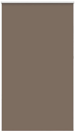 vidaXL - Rolgordijn - verduisterend - koffie - 135x210 - cm - stofbreedte - 131,6 - cm