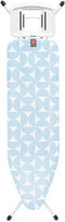 Brabantia Strijkplank B - 124 x 38 cm - Stoomstrijkijzerhouder - Fresh Breeze