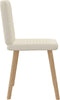 vidaXL - Eetkamerstoelen - 2 - st - linnen