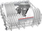 Bosch SMI4HCS48E - Half-geïntegreerde inbouwvaatwasser - 14 couverts - 44 dB