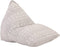 vidaXL - Zitzak - stof - patchwork - lichtbruin