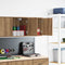 vidaXL - Garagewandkasten - 2 - st - spaanplaat - ambachtelijk - eikenhout