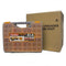 Plastiken 83041D - Sorteerdoos - 9 vakken - 41 cm - Zwart (4 stuks)