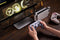 8Bitdo Pro 2 - Bedrade Gamecontroller - Professionele back-knoppen - Grijs