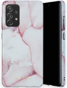 Selencia Hoesje Geschikt voor Samsung Galaxy A72 Hoesje - Selencia Maya Fashion Backcover - roze