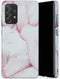 Selencia Hoesje Geschikt voor Samsung Galaxy A72 Hoesje - Selencia Maya Fashion Backcover - roze